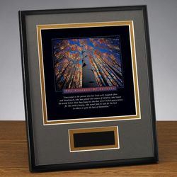 Personalized Essence of Success Framed Award