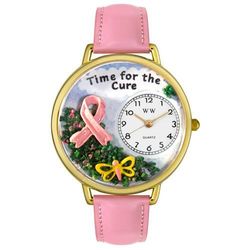 Large Time for the Cure Watch in Gold