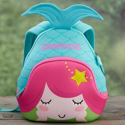Toddler's Personalized Mermaid Backpack