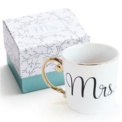 Mrs. Wedding Porcelain Mug