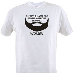 There's a Name for People without Beards Shirt
