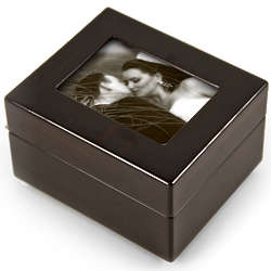 Photo Frame 22 Note Musical Jewelry Box