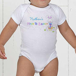 Baby's First Easter Personalized Bodysuit