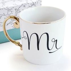 Mr. Porcelain Wedding Mug