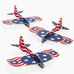 Patriotic Toy Gliders
