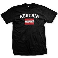 Austria Flag International Soccer T-Shirt