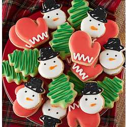 Snowman Decorated Cookies