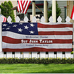 Personalized Welcome Home Banner