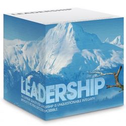 Leadership Eagle Self-Stick Note Cube