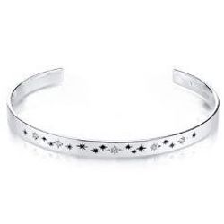 Disney Engraved Bangle in Sterling Silver