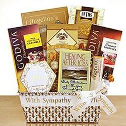 Healing & Hope Sweets and Snacks Sympathy Basket
