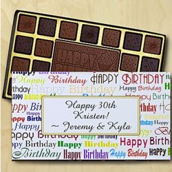 Personalized Birthday Chocolates Box