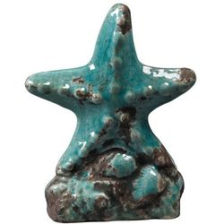7" Turquoise Glazed Starfish
