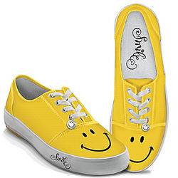 Yellow Smile Women's Shoes
