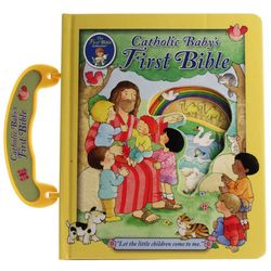 Catholic Baby's First Bible with Handle