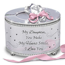 You Make My Heart Smile Personalized Music Box
