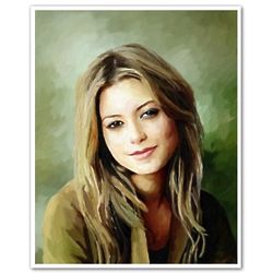 Holly Valance Oil Painting Giclee Art Print