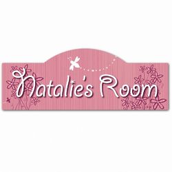 Personalized 15.5" Daisy Delight Girl's Room Sign