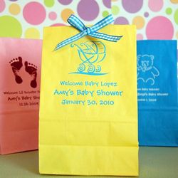 Personalized Baby Shower Goodie Bags