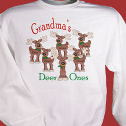 Deer Ones Personalized Sweatshirt