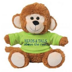 Heads and Tails Above the Rest Plush Monkey Stuffed Animal