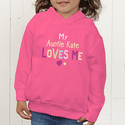 Toddler's Personalized You Are Loved Hoodie