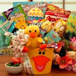 Darling Duckling Easter Basket Tote