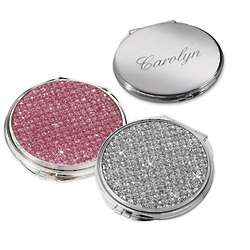Glitter Galore Engraved Compact for Bridesmaids