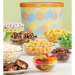 Summer Blossoms Snack Gift Tin