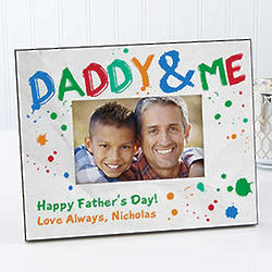 Daddy & Me Personalized Picture Frame