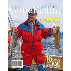 Personalized Fishing Magazine Cover
