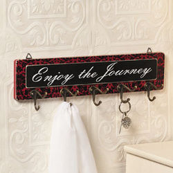 Enjoy the Journey Sign with Hooks