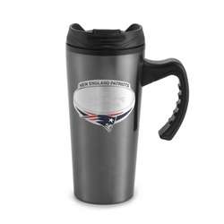 New England Patriots Gunmetal Travel Mug