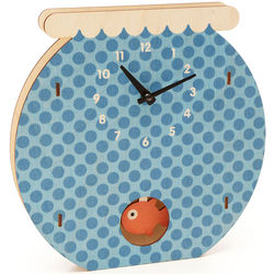 Fishbowl Pendulum Clock