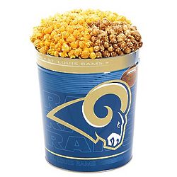St. Louis Rams 3-Flavor Popcorn Gift Tin