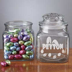 Personalized Easter Candy Jar