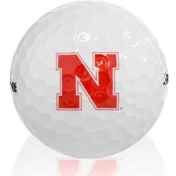 Personalized Nebraska Cornhuskers e6 Golf Balls