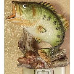 Wide-Mouthed Bass Night Light