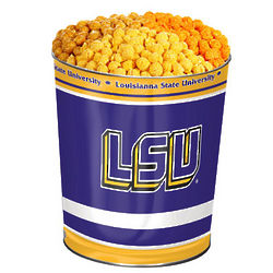 Louisiana State University 3-Flavor Popcorn Gift Tin