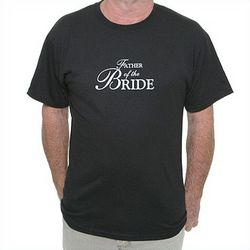 Black Father of the Bride T-Shirt