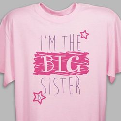 Personalized Big Sister Little Sister T-Shirt