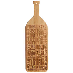 Bamboo Wine Paddle Serving Board