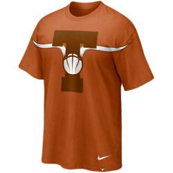 Texas Longhorns Burnt Orange Aerographic T-Shirt