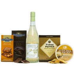 Wine Country Soda and Tempting Treats Gift Box