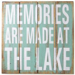 Memories Are Made at the Lake Wood Sign