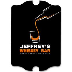 Smooth Pour Personalized Bar Sign