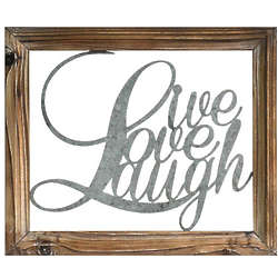 Live Laugh Love Wall Hanging