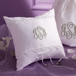 Personalized Ring Pillow