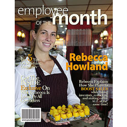 Employee of the Month Magazine Cover