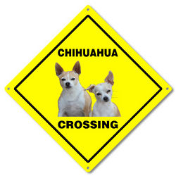 Personalized Pet Crossing Road Sign